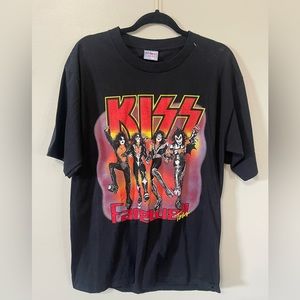 KISS Farewell Tour Year 2000 Vintage T-Shirt Size L
